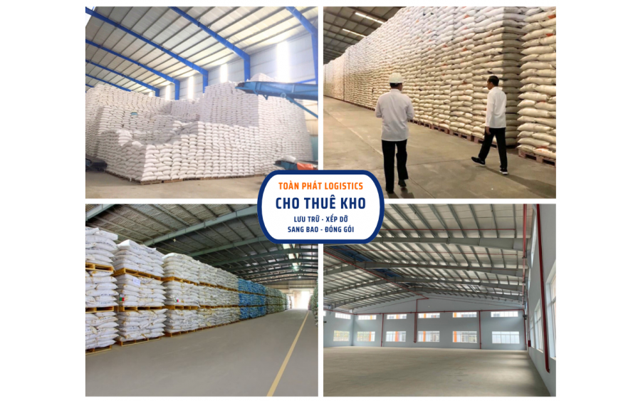 Toàn Phát Logistics cho thuê kho tối thiểu 50m2